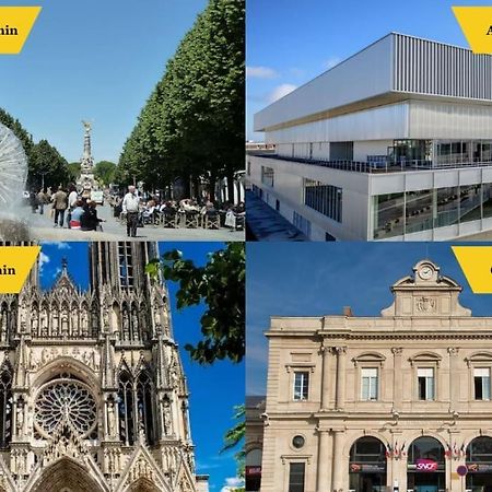 Forum Flower Spacieux T2 Au Coeur De La Ville Реймс Экстерьер фото